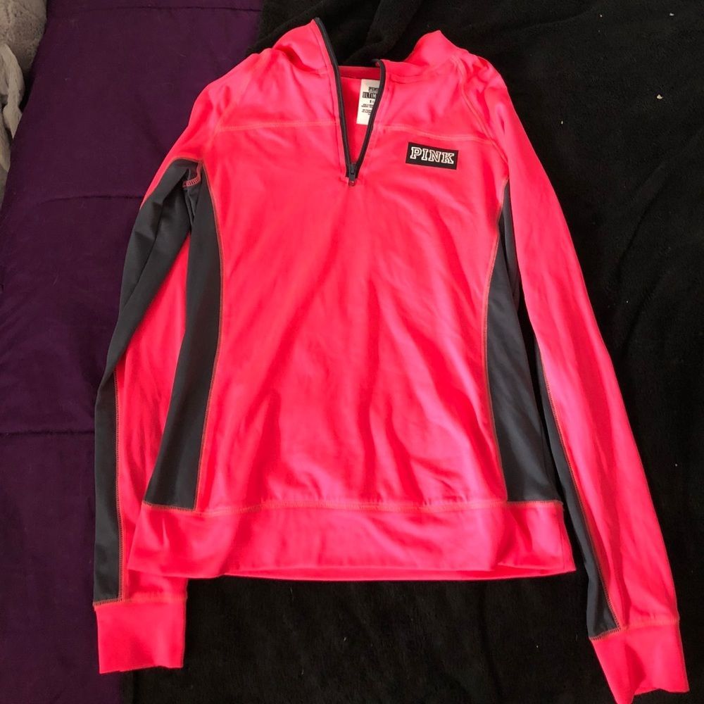 vs pink ultimate zip up